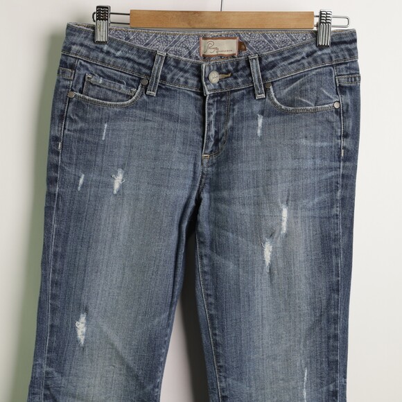 Paige Jimmy Jimmy Factory Distressed Jeans size 25 - Picture 2 of 9